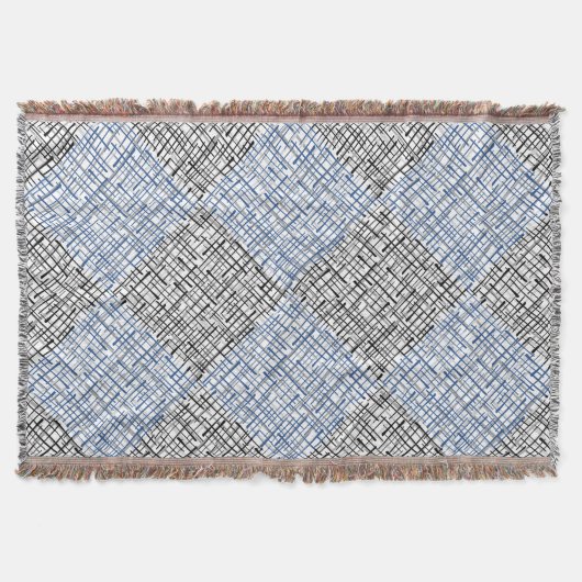 Couverture Lignes motif, style libre (Devant)