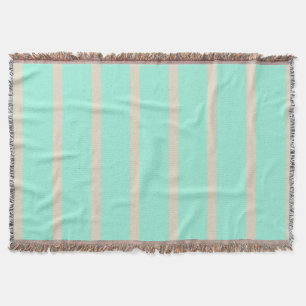 Couverture Lignes rayées bleu pastel clair et gris