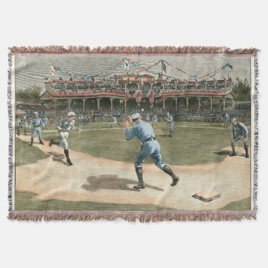 Couverture Ligue nationale de baseball 1886 (Devant)