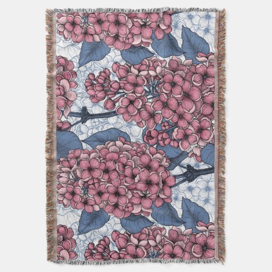 Couverture Lilac en rose et bleu (devant Vertical)