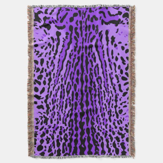 Couverture Lilas ocelot marques pression (devant Vertical)