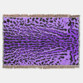 Couverture Lilas ocelot marques pression (Devant)
