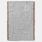 Couverture Lin gris Burlap Regarder avec les Vows Mariages fr (devant Vertical)