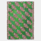 Couverture Lion Christmas on Green (devant Vertical)