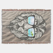 Couverture Lion cool Avec Lunettes De Soleil Été (Devant)