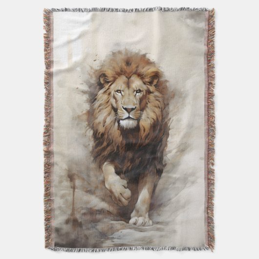Couverture Lion de marche majestueux (devant Vertical)