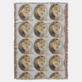 Couverture Lion Lover Art (devant Vertical)