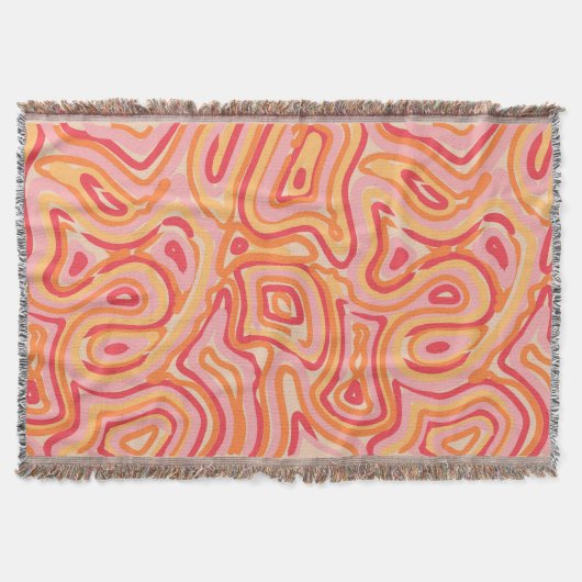 Couverture Liquid Retro motif (Devant)