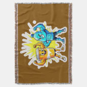 Couverture Liquid Strength – Funny Juice & Water Muscle Desig (devant Vertical)