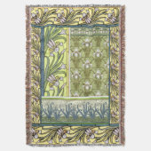 Couverture L'iris de Nouveau d'art fleurit le jet floral de (devant Vertical)