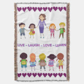 Couverture Live ~ Laugh ~ Amour ~ Apprendre Enseignant de l'é (devant Vertical)