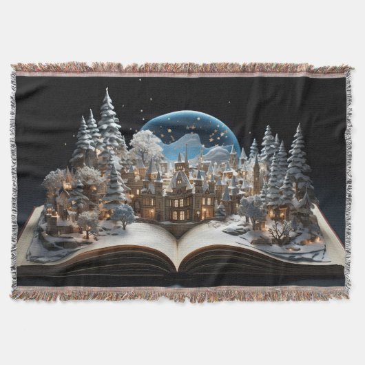Couverture Livre de Noël Snow-Globe Village (Devant)