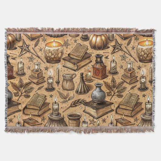 Couverture Livres et bougies vintages Motif (2) (Devant)