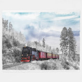 Couverture locomotive d'ouatine de train (Devant (Horizontal))