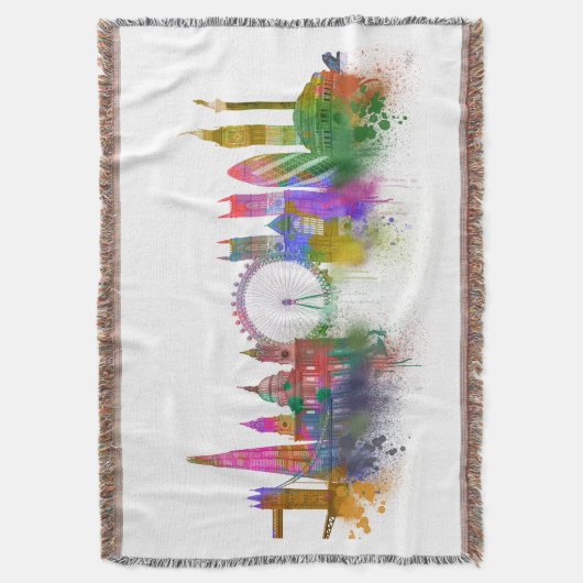 Couverture Londres Skyline - Rainbow (devant Vertical)