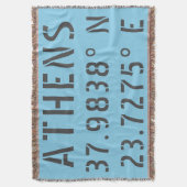 Couverture Longitude de la latitude d'Athènes (devant Vertical)