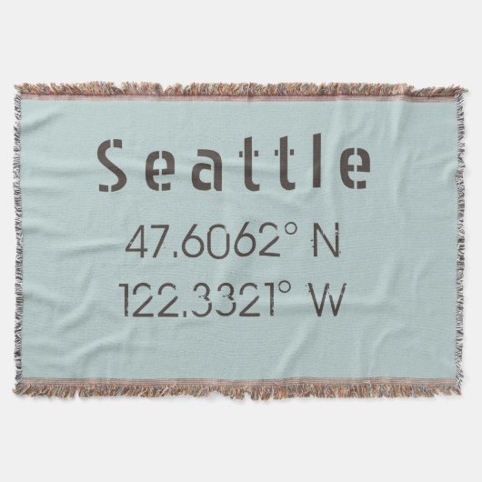 Couverture Longitude et latitude de Seattle (Devant)