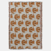 Couverture Longue Haired Dachshund Motif | Chiens de Wiener (devant Vertical)