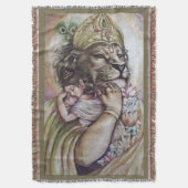 Couverture Lord Narasimha - Blanket (devant Vertical)
