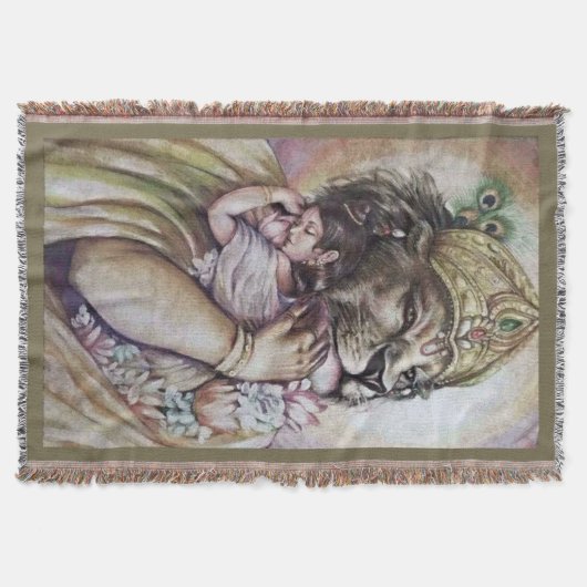 Couverture Lord Narasimha - Blanket (Devant)