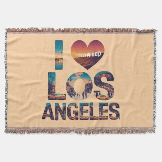 Couverture Los Angeles Skyline Sunset & Hollywood Typographie (Devant)