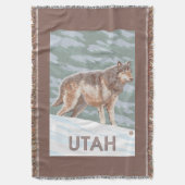 Couverture Loup gris StandingUtah (devant Vertical)