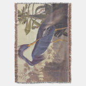 Couverture Lousiana Heron en gris, vert et bleu par Audubon (devant Vertical)