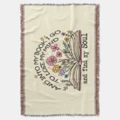 Couverture Louveur de livres floraux (devant Vertical)