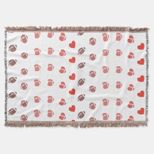 Couverture Love American Football - Gridiron Fans Heart (Devant)