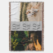 Couverture "LOVE" personnalisation Plan photo complet (devant Vertical)