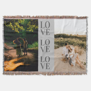 Couverture "LOVE" personnalisation Plan photo complet