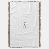 Couverture Love Throw (devant Vertical)