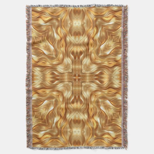 Couverture Lovely golden abstract pattern (devant Vertical)