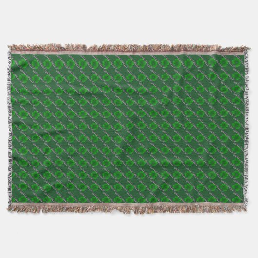 Couverture Lucky St Patrick's Lucky Throw Blanket (Devant)