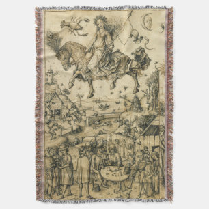 Couverture LUNE LADY Dessin d'astrologie noir blanc antique