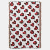 Couverture Luv-A-Bull American Bulldog Pit Bull Heart (devant Vertical)