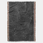 Couverture Luxe noir et argent brillant motif (devant Vertical)