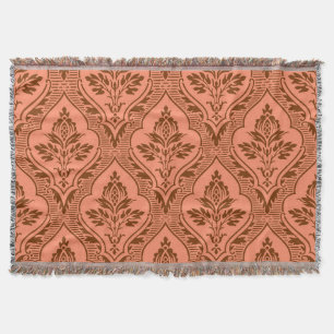 Couverture Luxueux Vintage Damask Texture sans Seamless