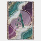 Couverture Luxury Gold Glitter Marble Pattern (devant Vertical)