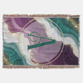 Couverture Luxury Gold Glitter Marble Pattern (Devant)