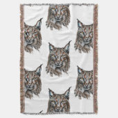 Couverture Lynx - Spirit Animal, Aquarelle Totem Joga Guide (devant Vertical)