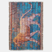 Couverture Lyon of Babylon woven jackard blanket (devant Vertical)