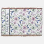 Couverture M et Mme Boho Botanical Floral (Devant)