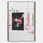 Couverture Ma première bougie de Noël ajouter nom photo bébé  (devant Vertical)