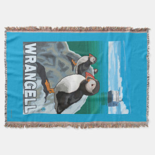 Couverture Macareux et bateau de croisière - Wrangell, Alask