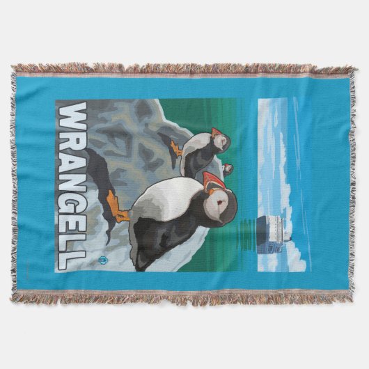 Couverture Macareux et bateau de croisière - Wrangell, Alaska (Devant)