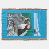 Couverture Macareux observant un bateau de croisière (Devant)