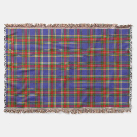 Couverture MacBeth Tartan Plaid Scottish Motif (Devant)