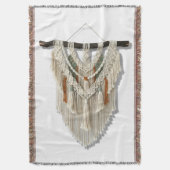 Couverture Macrame Throw Blanket (devant Vertical)