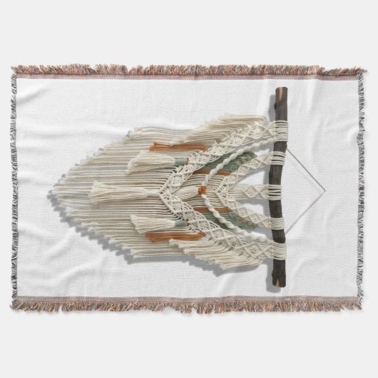 Couverture Macrame Throw Blanket (Devant)